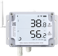 GS1 Wifi, SIM, Cellular wireless data logger is a great solution to monitor temperature, humidity, and wind speed. The GS1 environmental data logger can be used in weather stations, greenhouses, cold storage, refrigerated transportation, server rooms and other applications; data loggers & smart sensors