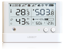 The Ws1-Pro wifi and cellular wireless smart sensors have a large LCD screen to show temperature and humidity levels.