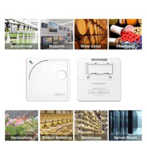 Ubibot ws1-A wifi data loggers has a wide range of applications including server rooms, greenhouses, cold storage, refrigerators, vaccine storage, horticulture, and animal farming