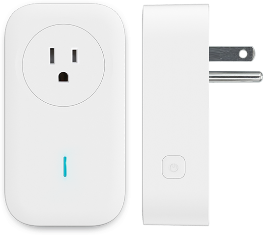 A ubibot wifi wireless smart plug is compatible with many different type of probes and sensors