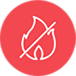 A fire logo