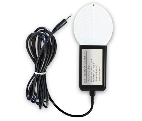 Leaf Temperature Humidity Sensor can be used with the GS1 wireless data logger in horticulture applications