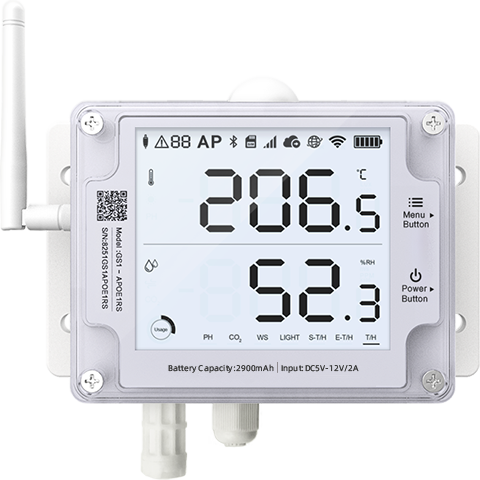 GS! data logger for a remote weather station
